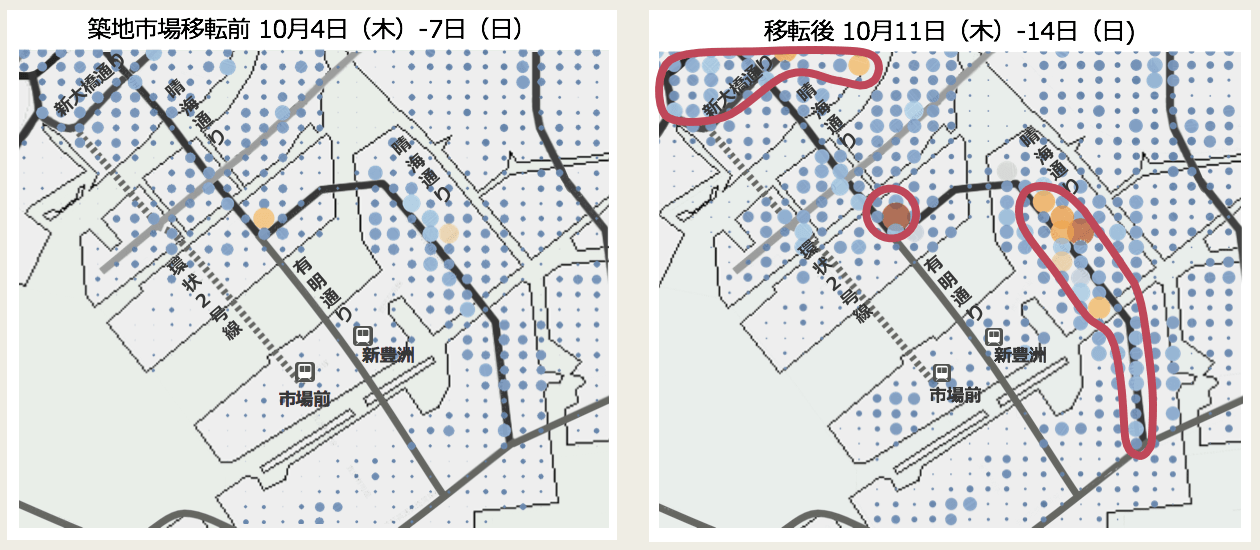 市場移転前後人流分析_築地豊洲周辺分析_BW