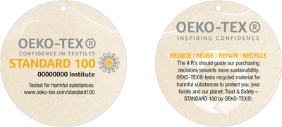 「エコテックス® スタンダード100」認証  リサイクル素材に関する規定が加わりました