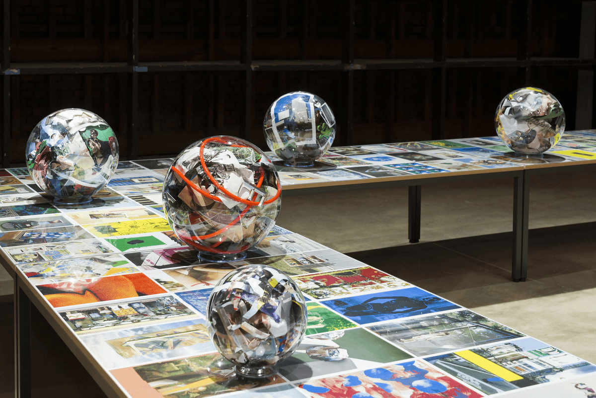 「机上の空間」展示風景 2018 SeMA Storage ソウル 撮影:GIM IKHYUN