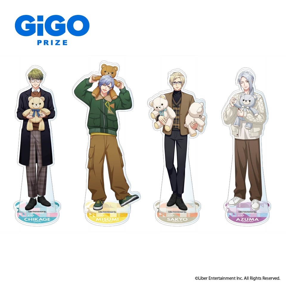 ▲描き下ろしビッグアクリルスタンド(全4種)