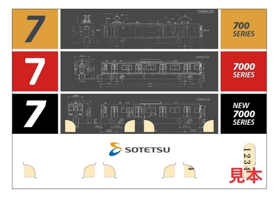 令和7年7月7日 記念入場券（裏面・イメージ）