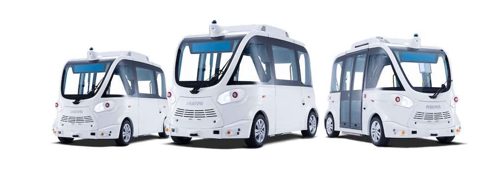 図2.自動運転EVバスイメージ