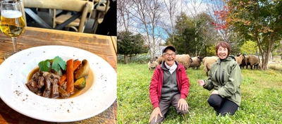 一日限りの羊フレンチ ペアリング美食コースも！ 5月18日(木)から上野の「ひつじあいす」にて 「本州初！幻の北海道・厚真町マトン 偏愛フェア」を開催