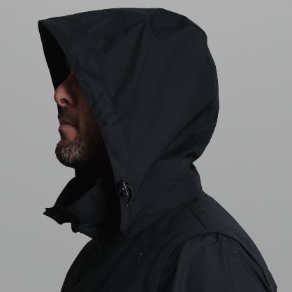 取外し/収納可能なフード