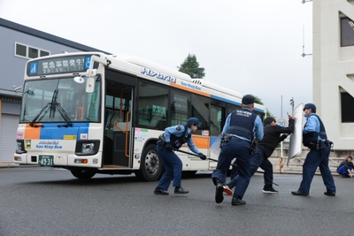 6月10日に開催した「テロ対策合同訓練」