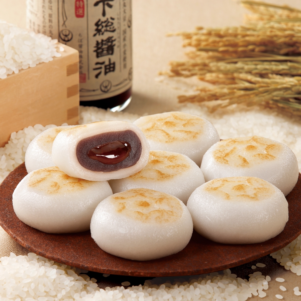 2022年産新米を使用した「初穂餅(はつほもち)」で秋の実りを味わおう【 亀屋万年堂 】