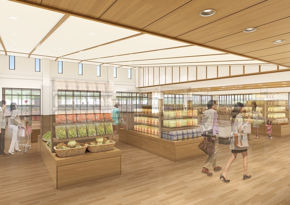 道の駅おがわまち 内観