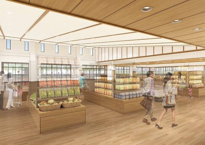 道の駅おがわまち 内観