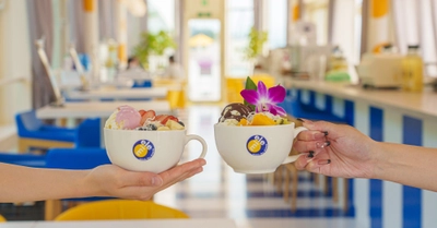 SNS映え必見！見た目も味も楽しめる『ヨーグルトアイスボウル』 淡路島西海岸「ミエレ ザ ダイナー」で7月23日より新登場！