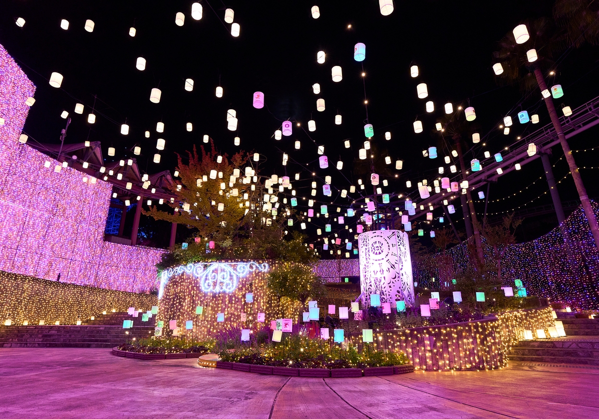 今年も開催!ひらパーの1年で動員者数№1を誇るイベント 光の遊園地 ~Flowering Illumination~