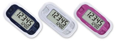 歩数計測を一時停止できる機能搭載の万歩計(R)が4月2日に発売！ 乗り物の振動による歩数カウントを防止し純粋な歩数の計測を実現