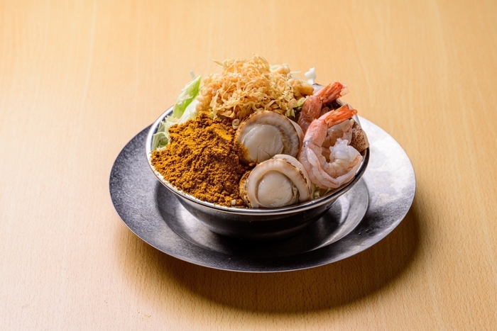 シーフードカレーもんじゃ