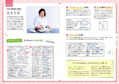 CITTA手帳の具体的な使い方をオールカラーで解説します。