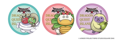 ▲特典コースターに「ドラゴンクエストモンスターズ３」のモンスターが集合！