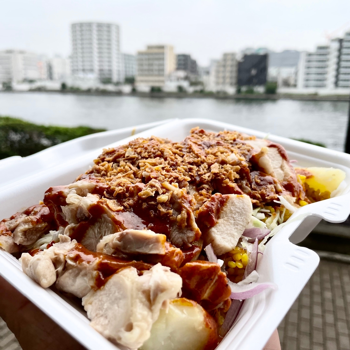 日本→台湾→ベトナム経由でたどり着いた味! 水天宮前に 「アジアン食堂ディエン」がオープン!チキンオーバーライスを台湾とベトナムソースでお楽しみください!