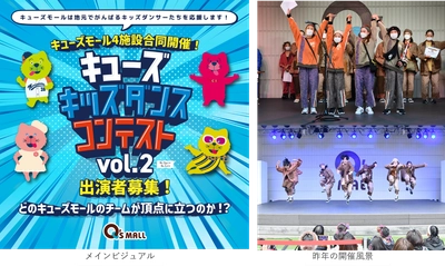 キューズ・キッズダンスコンテスト Vol.2募集開始！