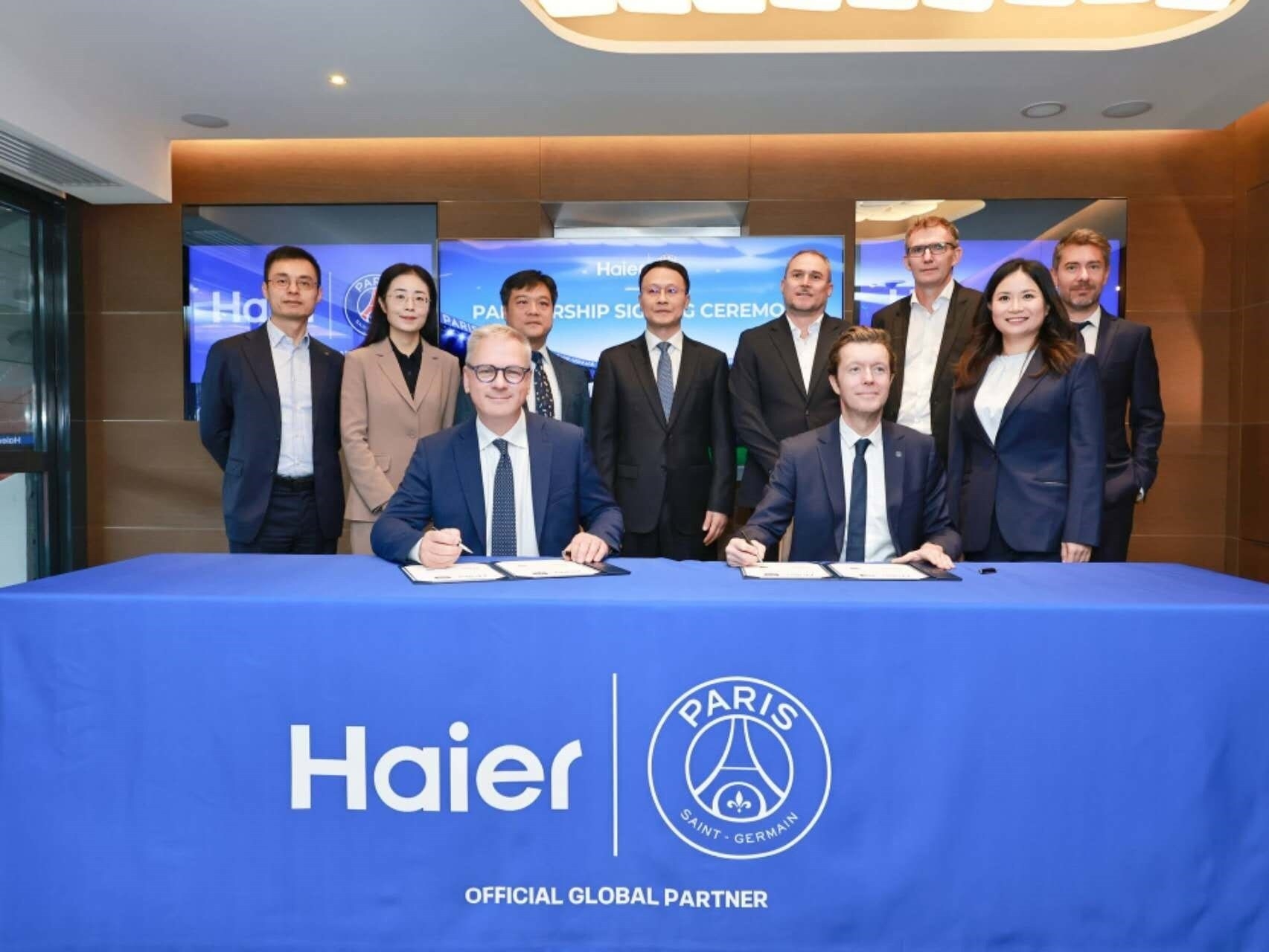 Haier Signs New Partnerships in the World of Football with Paris Saint-Germain