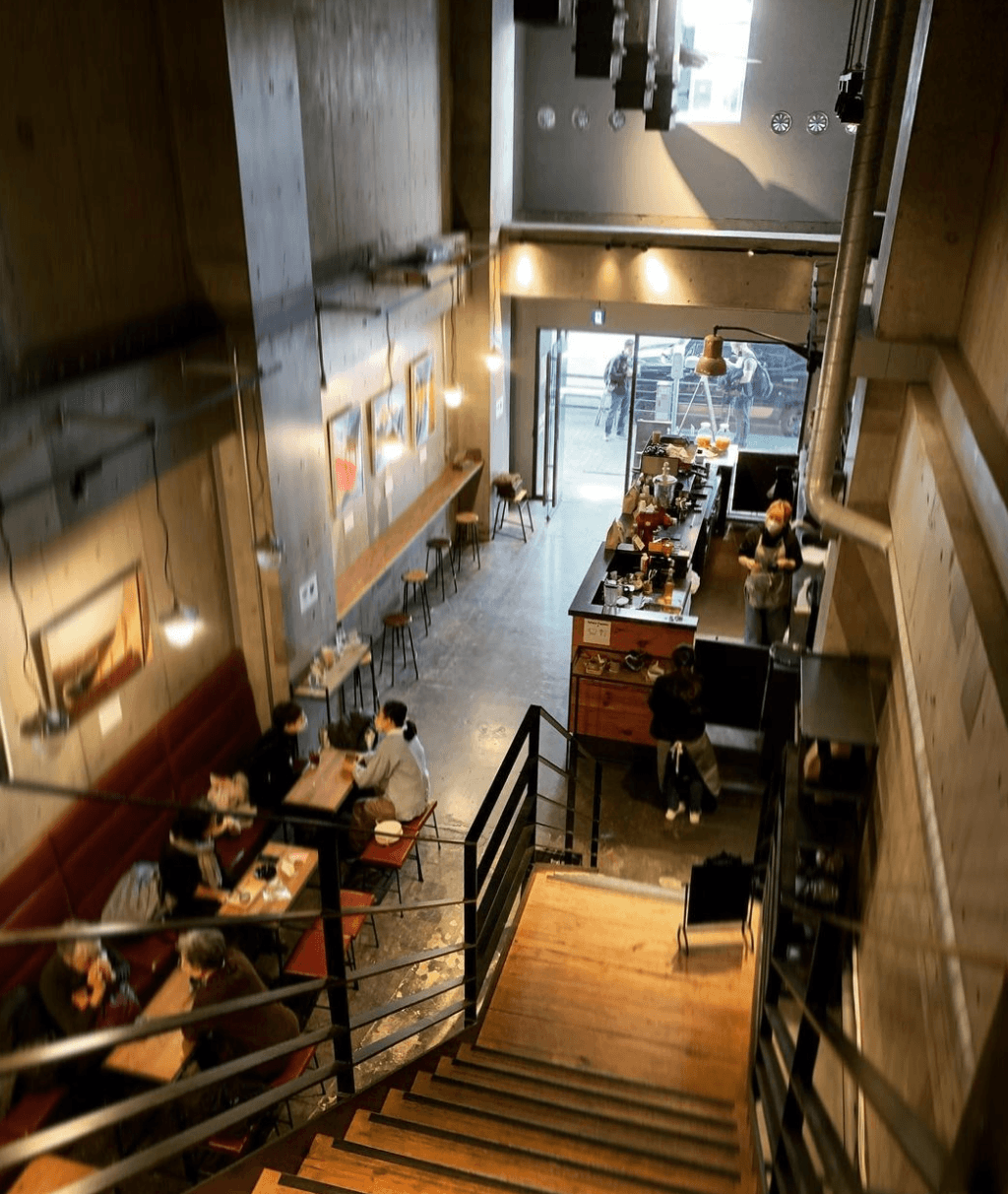 1Fカフェの様子