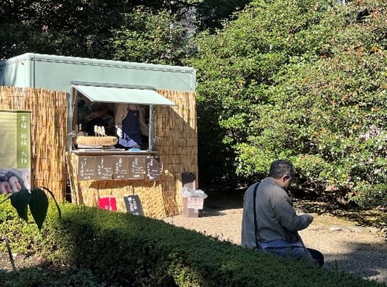 臨時売店(昨年の様子)