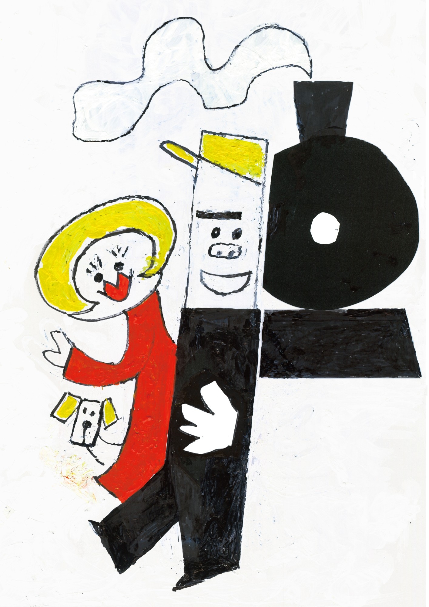 「ハッチポッチステーション」イラストレーション 2024年