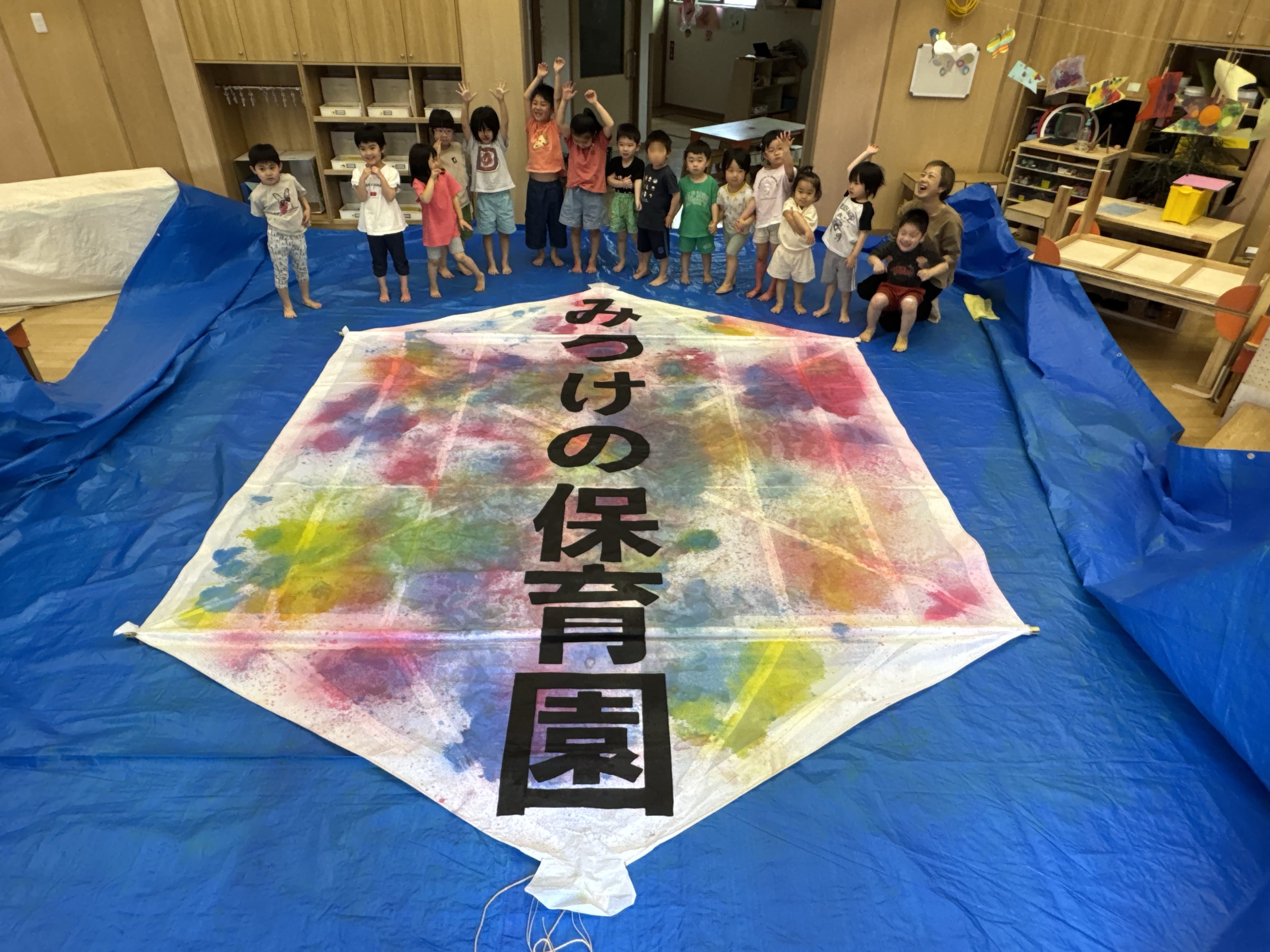 凧づくり集合写真