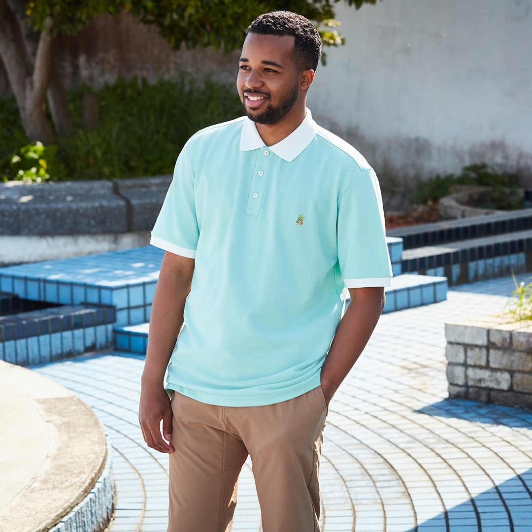 着用写真:ペールグリーン