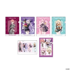 ▲前半：4/18(土)～5/8(金)オリジナルクリアファイル(全6種)