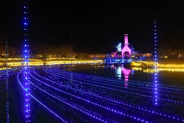 「なばなの里 イルミネーション」へは電車とバスで便利にお得に 近鉄長島駅に急行を臨時停車、「なばなの里」への直通バスを運行！