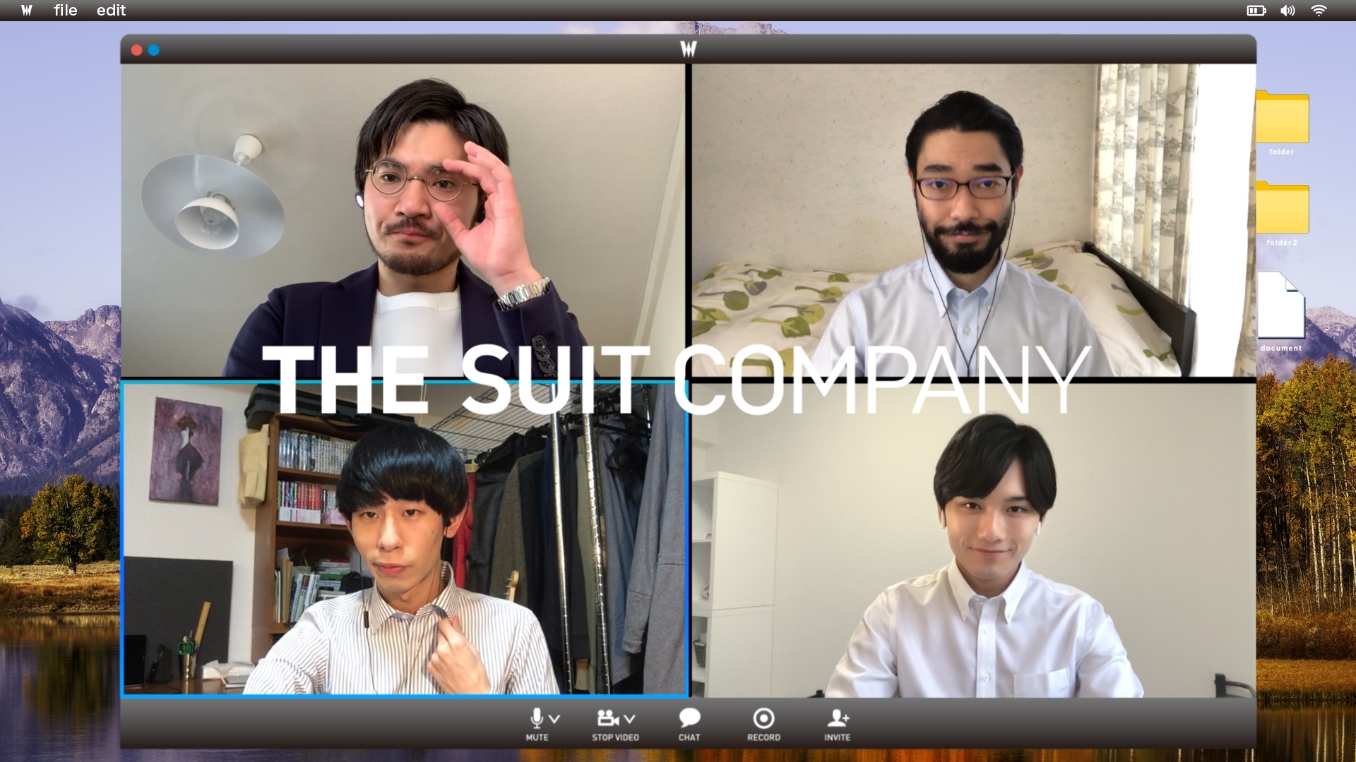 在宅ワークにも好印象な機能性ビジネスシャツのCMを放映