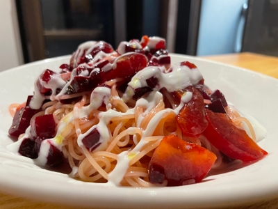 メニューは旬の野菜に合わせて変わります　