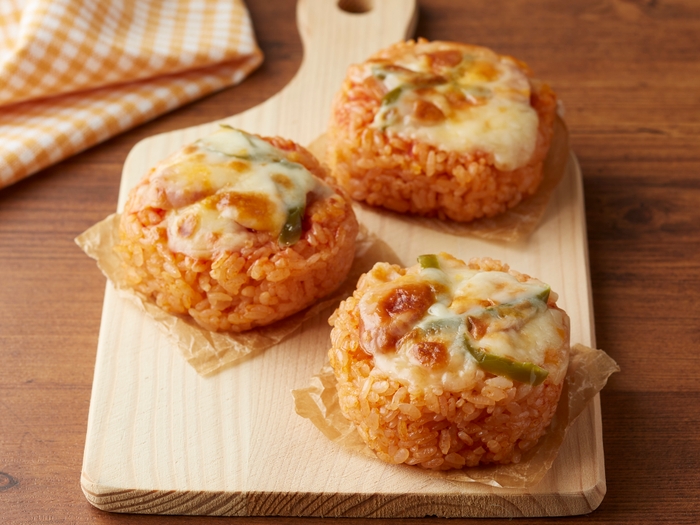 ピザ風焼おにぎり画像(画像はイメージです。)