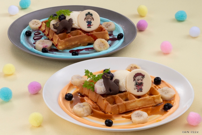 コラボメニュー(ワッフルプレート)