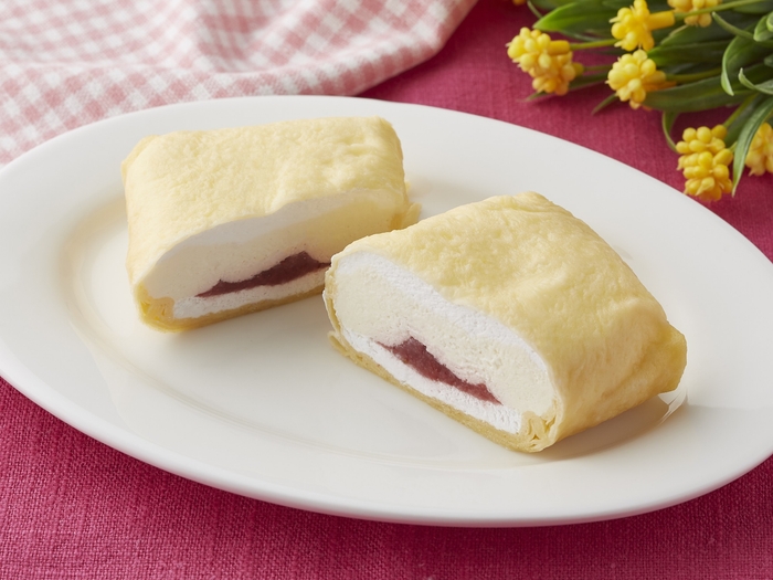 しあわせクレープ 苺&レアチーズ商品画像(画像はイメージです。)