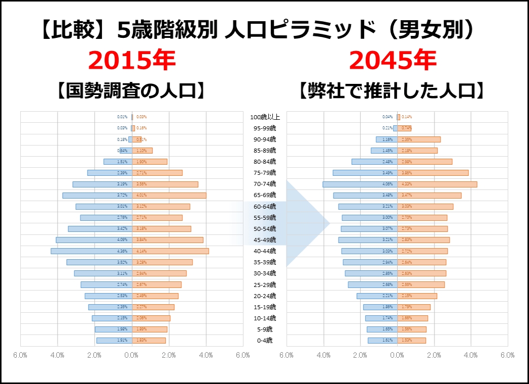 未来人口データ