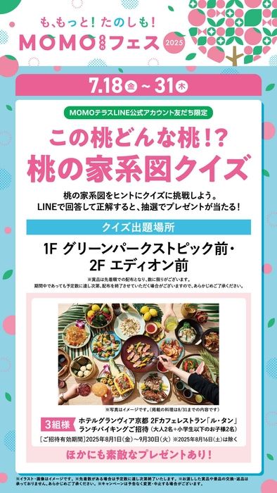 MOMOテラス_MOMOまみれフェス_桃の家系図クイズ