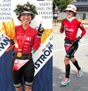 2026佐渡国際トライアスロン大会プレシジョンサポート平柳美月選手