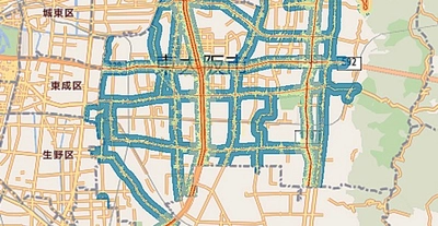 日本初！環境騒音マップを閲覧できるWebサイトを開設　近畿大学独自開発のシステムで道路交通騒音を推計