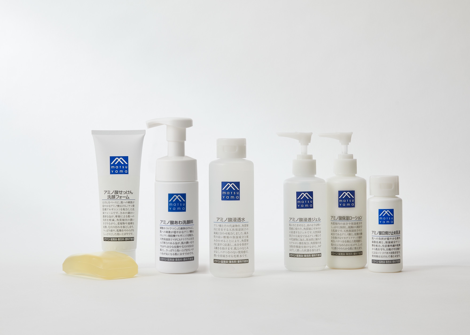 さっぱりとした洗い上がりはそのままに泡の保水力・持続力向上 「M