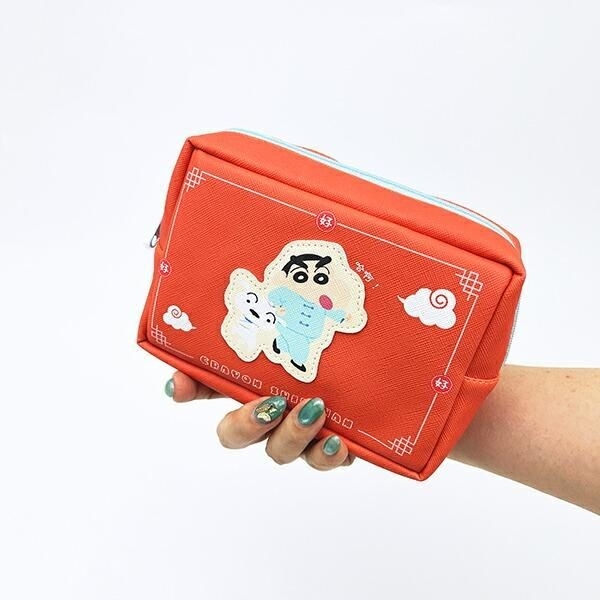 中華しんちゃんポーチ