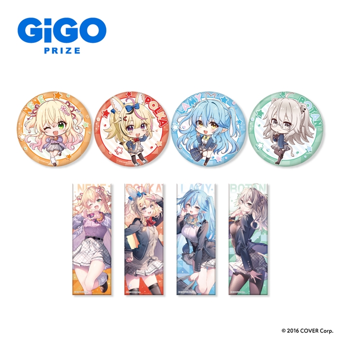 ▲ホロライブ 缶バッジ (全8種)