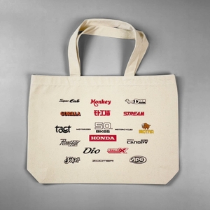 HONDA 50cc BIKES LOGO トートバッグ