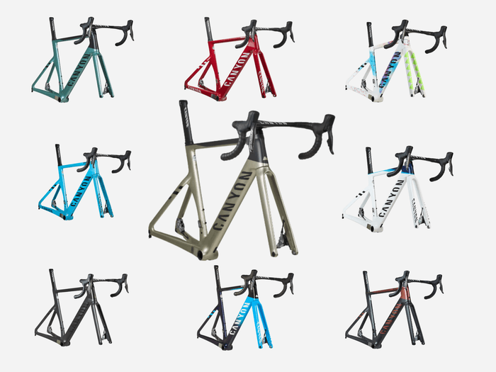 エアロード CFR Gen3 フレームブレーキキット AXS カラー展開