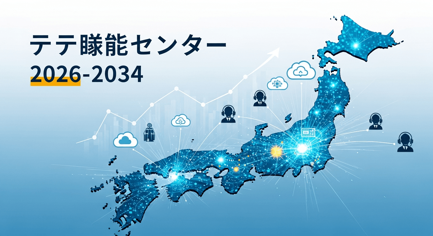 日本のクラウドベースコンタクトセンター市場は、2034年までに100億米ドルに達すると予測されており、年平均成長率(CAGR)は16.43%となる見込み。