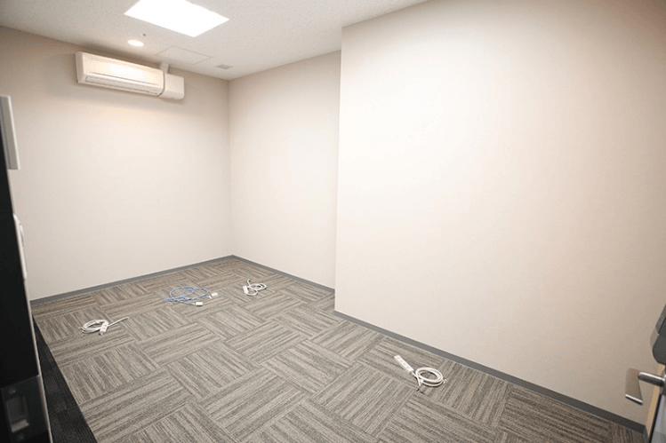 完全個室のルームは8区画