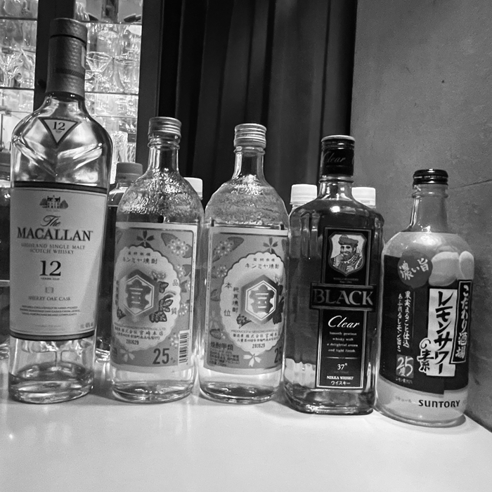 飲み放題メニュー各種