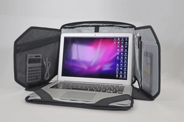 視線をブロック！仕事場を丸ごと持ち運ぶ 可変式ノートPCケース「パーソナルスポット」　 Makuakeにて10月よりクラウドファンディング開始！