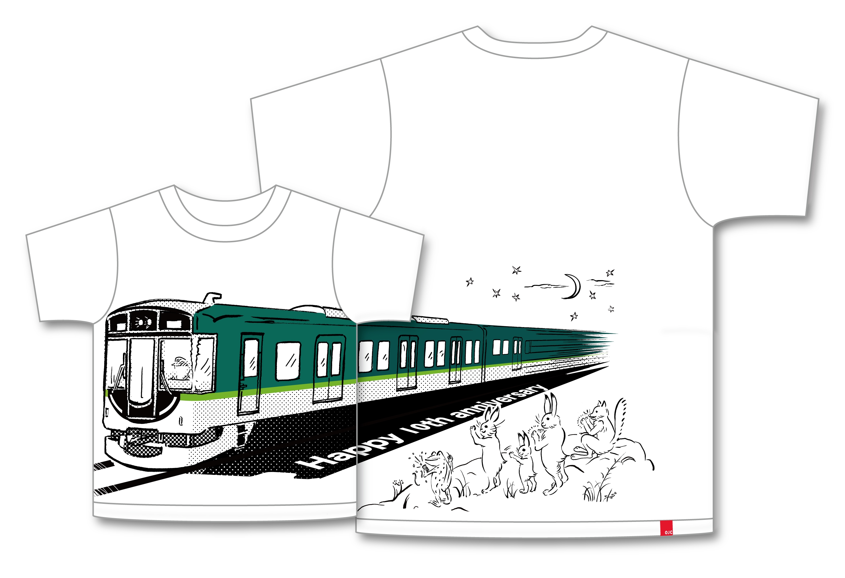 京阪電車13000系×OJICO コラボレーションTシャツ2022を先行販売いたし