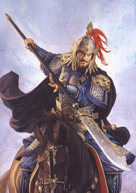 「大戦乱!!三国志バトル」 張遼 (C)Mynet Games Inc. / Tsuyoshi Nagano