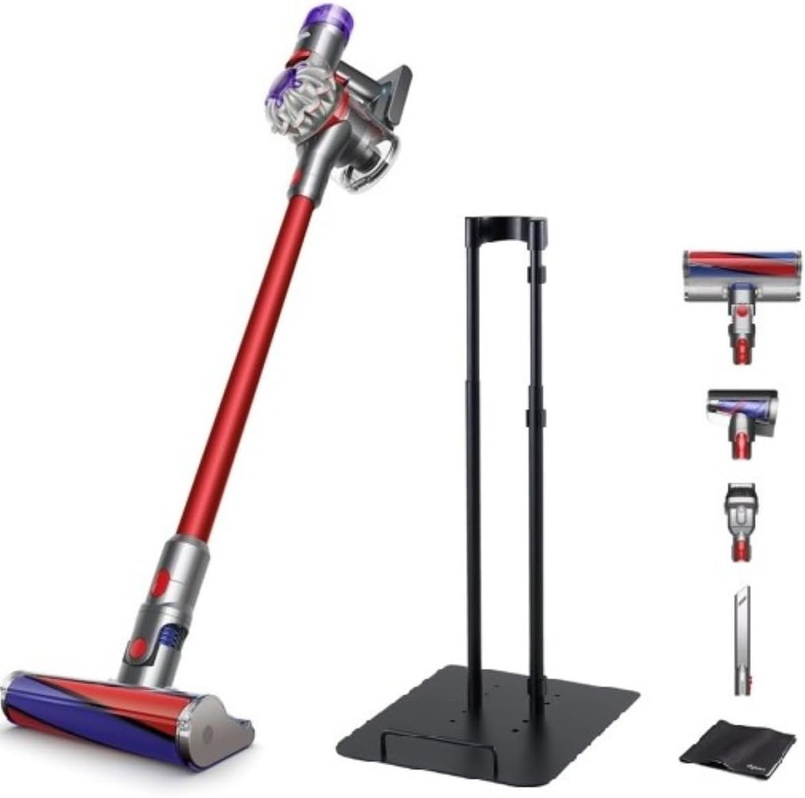 アルタイル　Dyson スティッククリーナー 本体 紫⭐︎全セット dyson (ダイソン) スティッククリーナー メンテナンス済