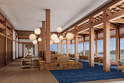 広々とした店内の空間